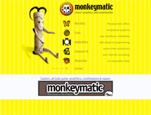 Tablet Screenshot of monkeymatic.com